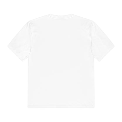 The back of a white T-shirt.