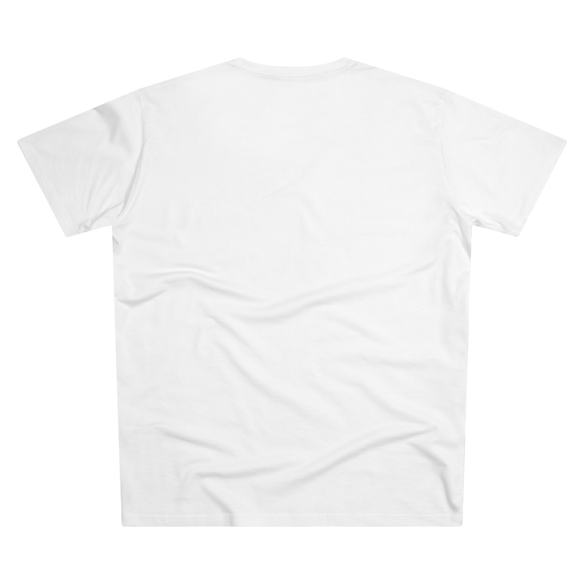 The back of a White T-shirt.